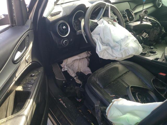 ZASFAKPN9J7B64741 - 2018 ALFA ROMEO STELVIO SPORT Blau Foto 8