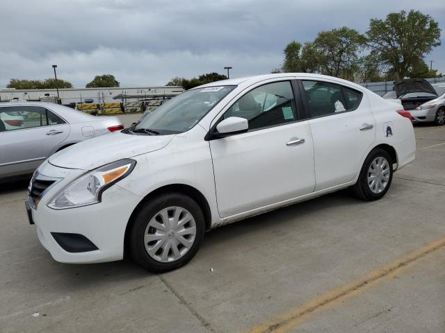 3N1CN7AP8HK456418 - 2017 NISSAN VERSA S WHITE photo 1