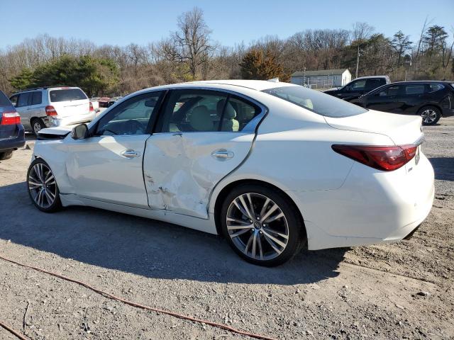 JN1EV7CRXNM340043 - 2022 INFINITI Q50 SENSORY WHITE photo 2