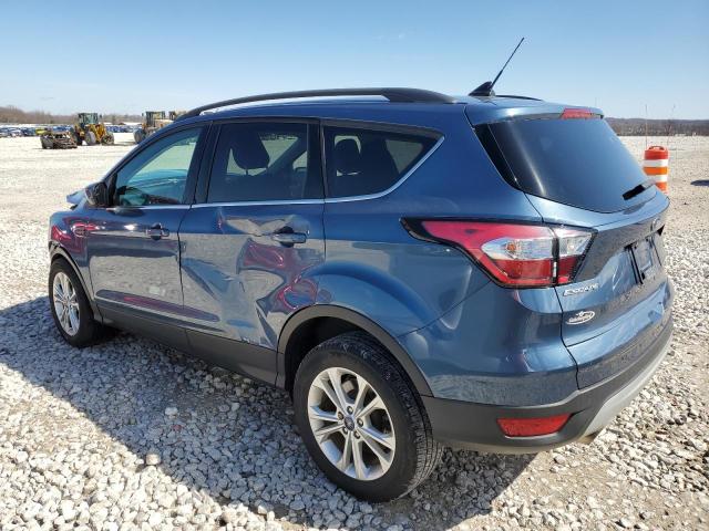 1FMCU9GD0JUB98972 - 2018 FORD ESCAPE SE BLUE photo 2