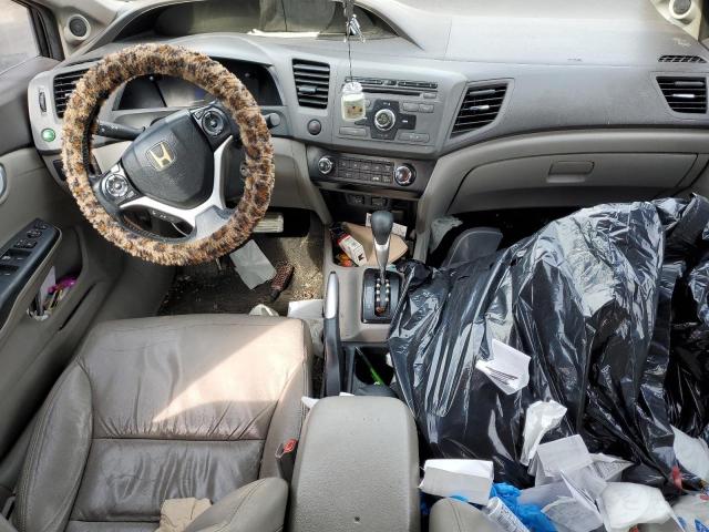 19XFB2F99CE029482 - 2012 HONDA CIVIC EXL შავი ფოტო 8