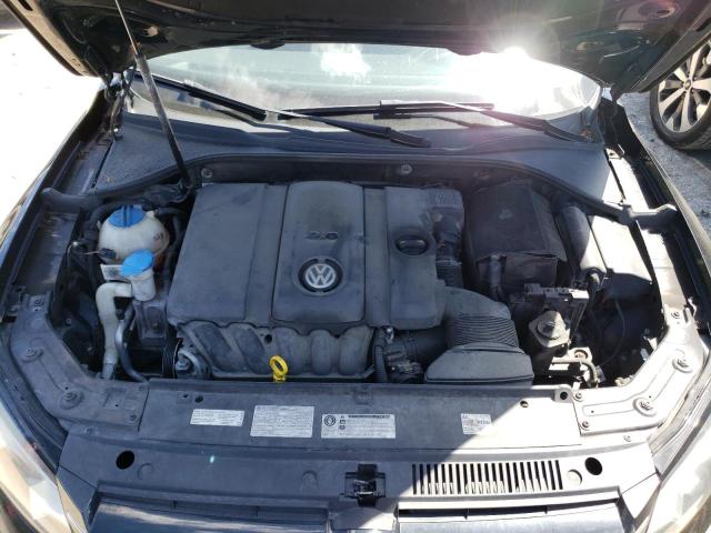 1VWAP7A37EC026406 - 2014 VOLKSWAGEN PASSAT S BLACK photo 11