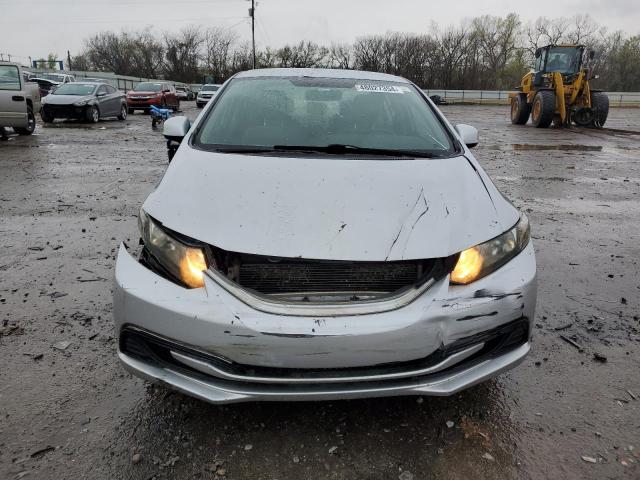 19XFB2F58DE031366 - 2013 HONDA CIVIC LX SILVER photo 5