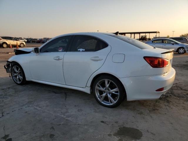 JTHBE262892016512 - 2009 LEXUS IS 350 WHITE photo 2