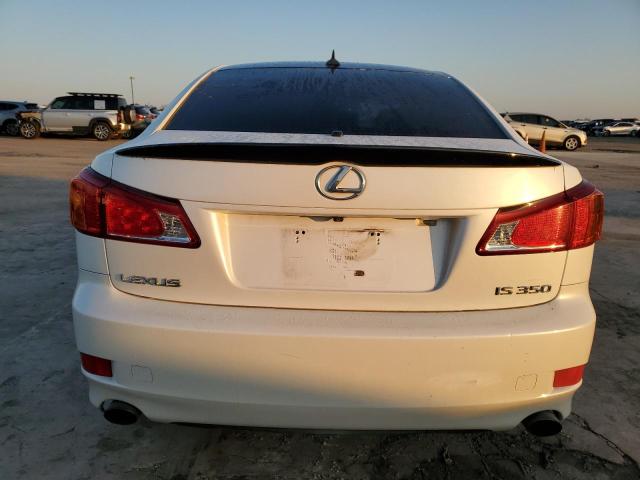 JTHBE262892016512 - 2009 LEXUS IS 350 WHITE photo 6