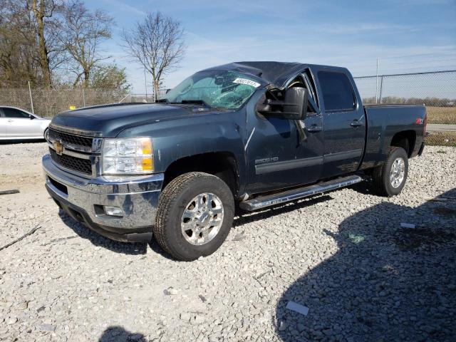 1GC1KYCG3CF239534 - 2012 CHEVROLET SILVERADO K2500 HEAVY DUTY LTZ BLUE photo 1