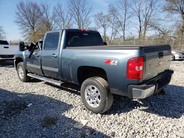 1GC1KYCG3CF239534 - 2012 CHEVROLET SILVERADO K2500 HEAVY DUTY LTZ BLUE photo 2