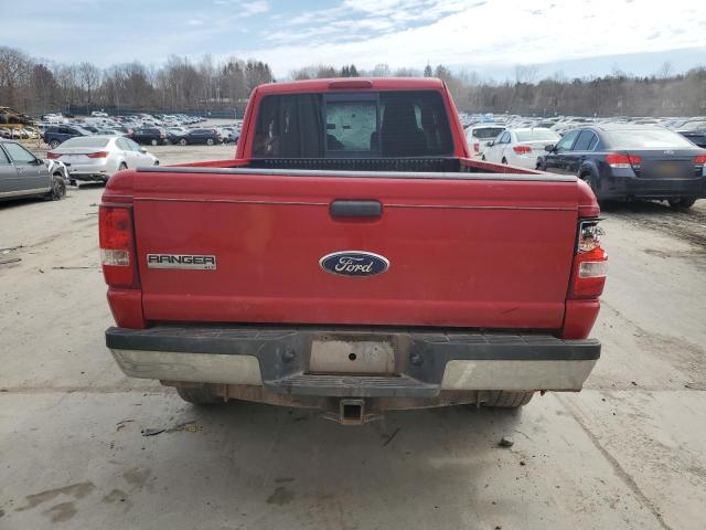 1FTZR45E75PA02996 - 2005 FORD RANGER SUPER CAB RED photo 6