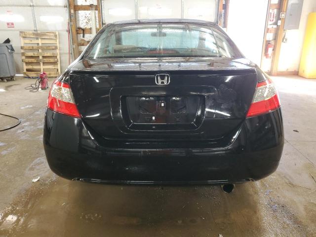 2HGFG1B88AH521092 - 2010 HONDA CIVIC EX BLACK photo 6