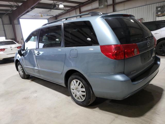 5TDZA23C26S587183 - 2006 TOYOTA SIENNA CE BLUE photo 2