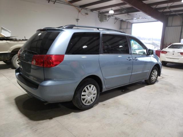 5TDZA23C26S587183 - 2006 TOYOTA SIENNA CE BLUE photo 3