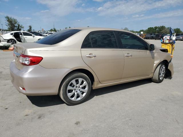 JTDBU4EE4B9149096 - 2011 TOYOTA COROLLA BASE GOLD photo 3