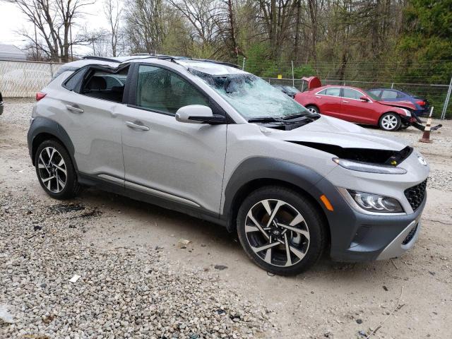 KM8K5CA31PU011043 - 2023 HYUNDAI KONA LIMITED GRAY photo 4