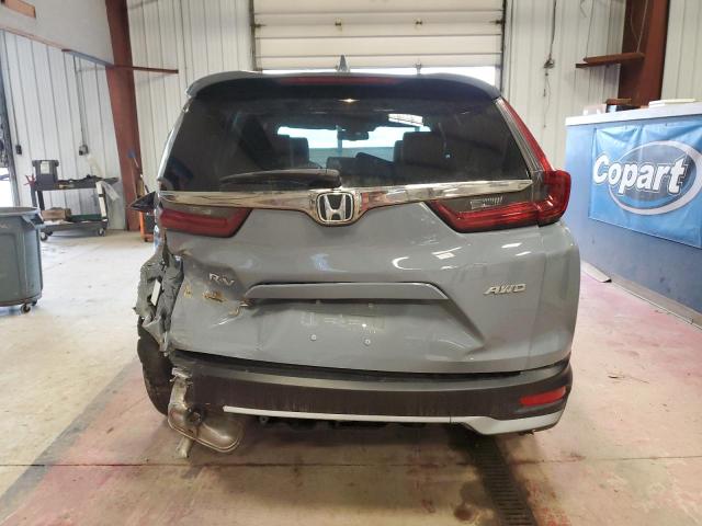 2HKRW2H83MH623388 - 2021 HONDA CR-V EXL GRAY photo 6