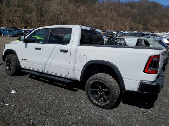 1C6SRFLT9MN551616 - 2021 RAM 1500 REBEL WHITE photo 2