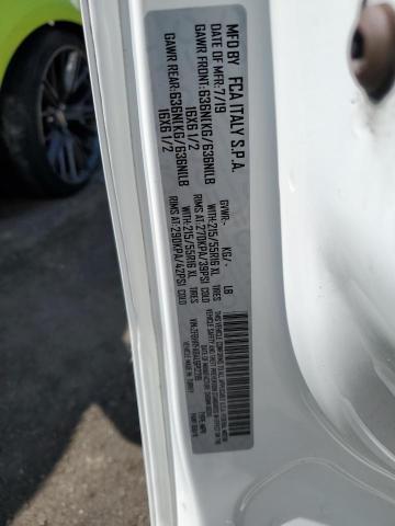 ZFBHRFAB4L6P12219 - 2020 RAM PROMASTER WHITE photo 12