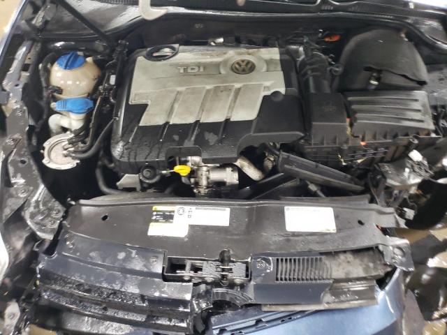 WVWNM7AJ6EW000129 - 2014 VOLKSWAGEN GOLF ლურჯი ფოტო 11