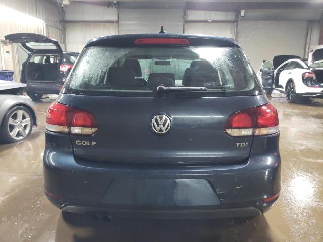 WVWNM7AJ6EW000129 - 2014 VOLKSWAGEN GOLF ლურჯი ფოტო 6