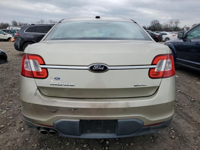 1FAHP2EW2BG186681 - 2011 FORD TAURUS SEL TAN photo 6