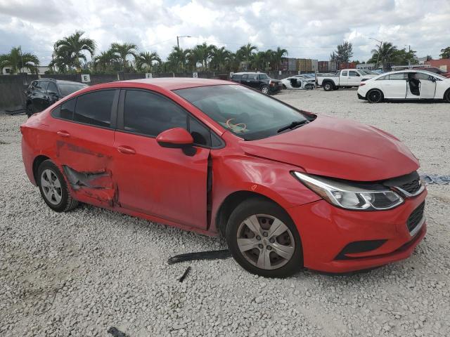 1G1BC5SM6H7122063 - 2017 CHEVROLET CRUZE LS RED photo 4