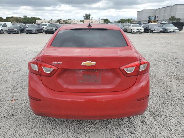 1G1BC5SM6H7122063 - 2017 CHEVROLET CRUZE LS RED photo 6