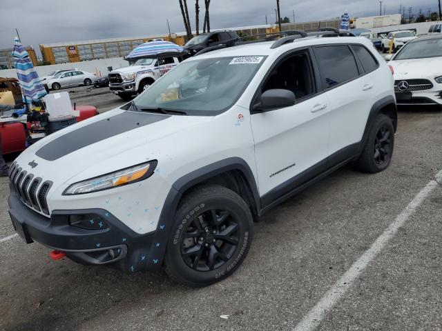 1C4PJMBS3HW500714 - 2017 JEEP CHEROKEE TRAILHAWK WHITE photo 1