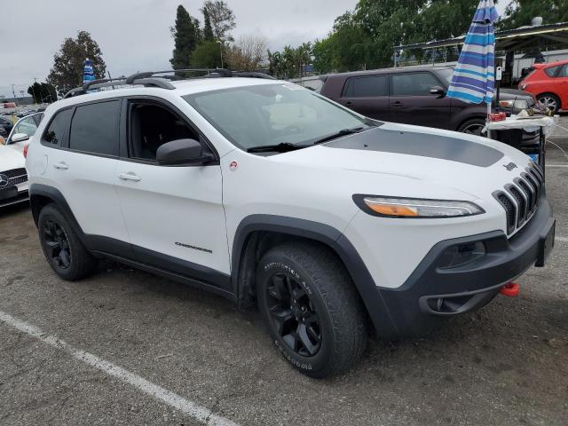 1C4PJMBS3HW500714 - 2017 JEEP CHEROKEE TRAILHAWK WHITE photo 4