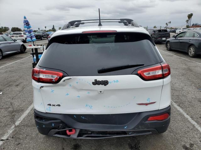 1C4PJMBS3HW500714 - 2017 JEEP CHEROKEE TRAILHAWK WHITE photo 6