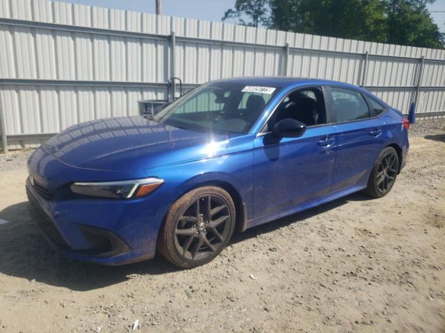 2HGFE2F54NH579184 - 2022 HONDA CIVIC SPORT 蓝色 照片 1