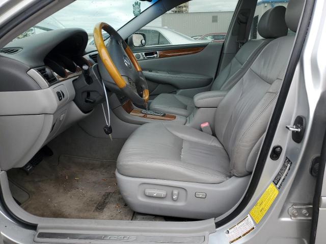 JTHBA30G865169374 - 2006 LEXUS ES 330 SILVER photo 7