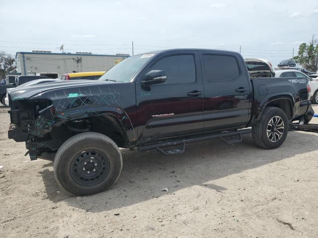 3TYCZ5AN4MT025954 - 2021 TOYOTA TACOMA DOUBLE CAB BLACK photo 1