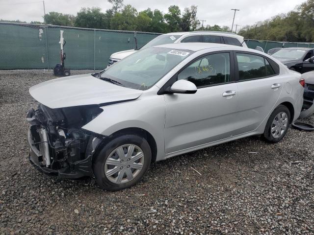 3KPA24AD8PE551429 - 2023 KIA RIO LX SILVER photo 1