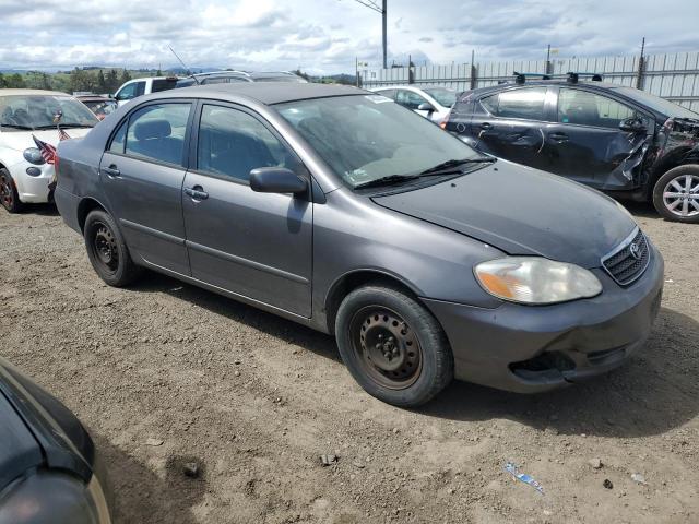 1NXBR32E58Z024061 - 2008 TOYOTA COROLLA CE GRAY photo 4