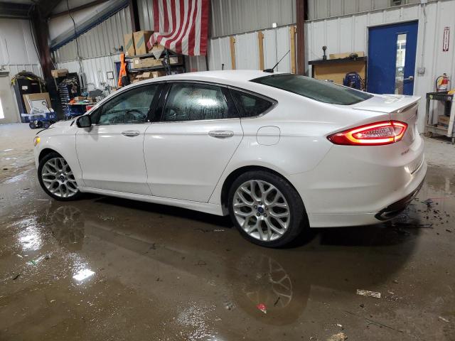 3FA6P0D92ER135038 - 2014 FORD FUSION TITANIUM WHITE photo 2