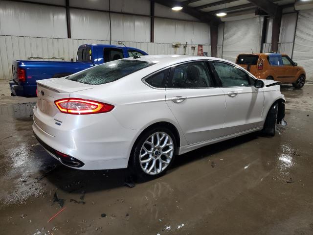 3FA6P0D92ER135038 - 2014 FORD FUSION TITANIUM WHITE photo 3