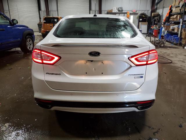 3FA6P0D92ER135038 - 2014 FORD FUSION TITANIUM WHITE photo 6