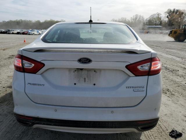 3FA6P0K98ER257924 - 2014 FORD FUSION TITANIUM WHITE photo 6