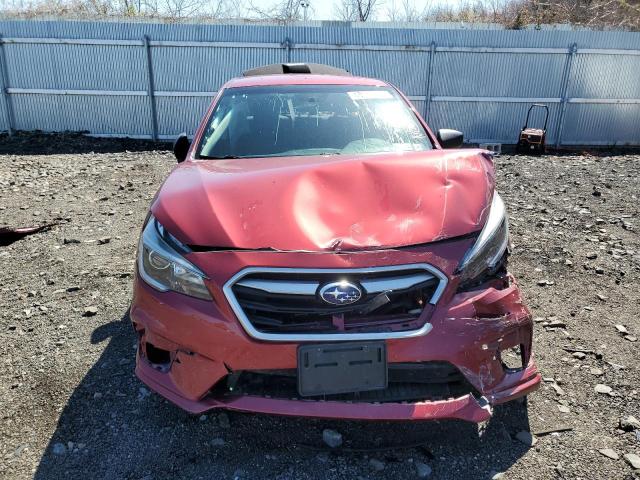 4S3BNAB66K3033751 - 2019 SUBARU LEGACY 2.5I BURGUNDY photo 5