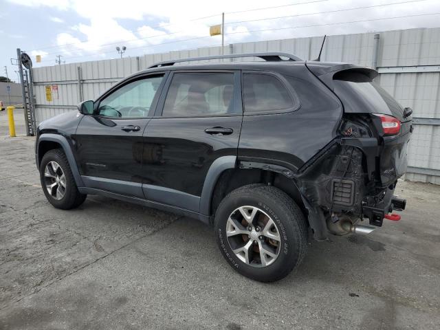 1C4PJMBX3JD531023 - 2018 JEEP CHEROKEE TRAILHAWK BLACK photo 2