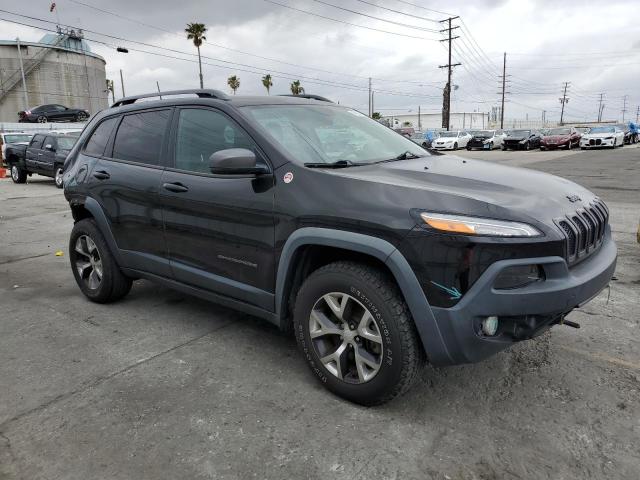 1C4PJMBX3JD531023 - 2018 JEEP CHEROKEE TRAILHAWK BLACK photo 4