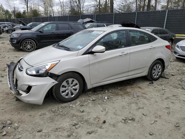 KMHCT4AE2GU139020 - 2016 HYUNDAI ACCENT SE BEIGE photo 1