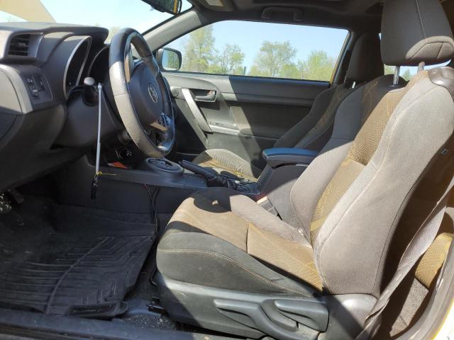 JTKJF5C74C3029392 - 2012 TOYOTA SCION TC 黄色 照片 7