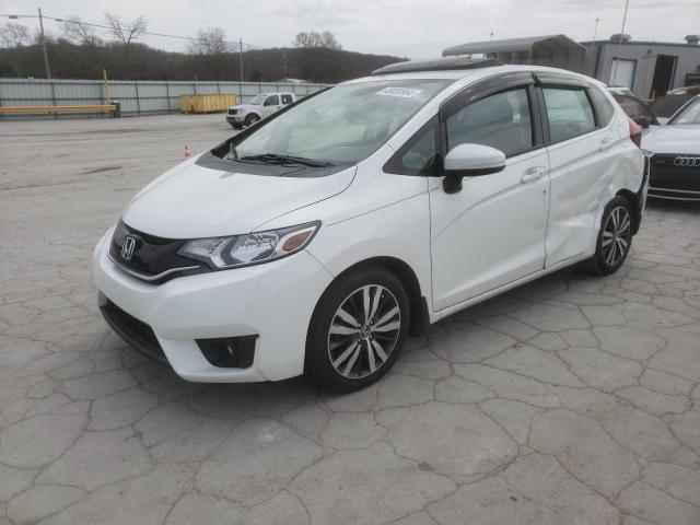 3HGGK5H80FM746942 - 2015 HONDA FIT EX WHITE photo 1