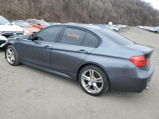 WBA3B9C52EF588374 - 2014 BMW 335 XI GRAY photo 2