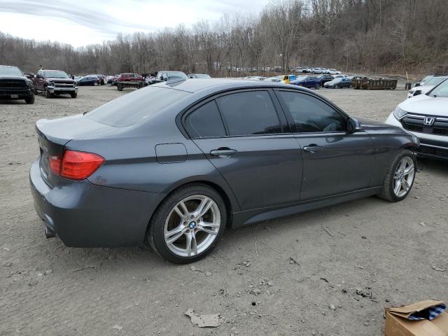 WBA3B9C52EF588374 - 2014 BMW 335 XI GRAY photo 3