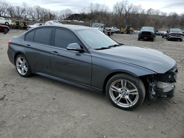 WBA3B9C52EF588374 - 2014 BMW 335 XI GRAY photo 4