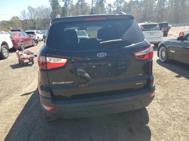 MAJ6S3GL0KC286848 - 2019 FORD ECOSPORT SE შავი ფოტო 6