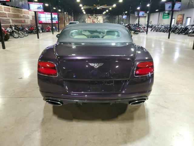 SCBGJ3ZA6FC046368 - 2015 BENTLEY CONTINENTA GTC PURPLE photo 4