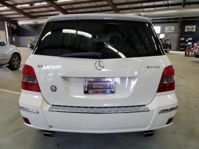 WDCGG8HBXAF325505 - 2010 MERCEDES-BENZ GLK 350 4MATIC WHITE photo 6