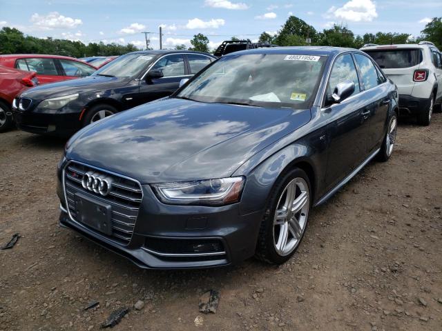 WAUBGAFL8GA008666 - 2016 AUDI S4 PREMIUM PLUS GRAY photo 2